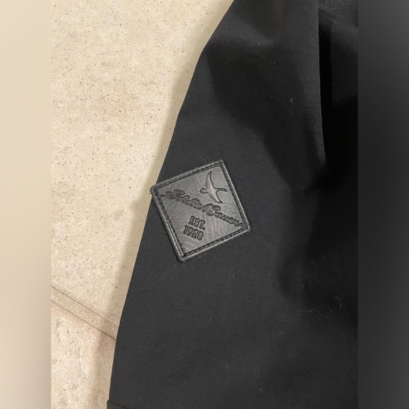 Eddie Bauer, Men's Chopper 2.0 Waterproof Rain / Wind / Ski Jacket, Black, Small - Picture 11 of 12